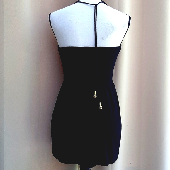 🛍 JUICY COUTURE - stunning/flattering- Black knit halter top - Picture 2 of 8